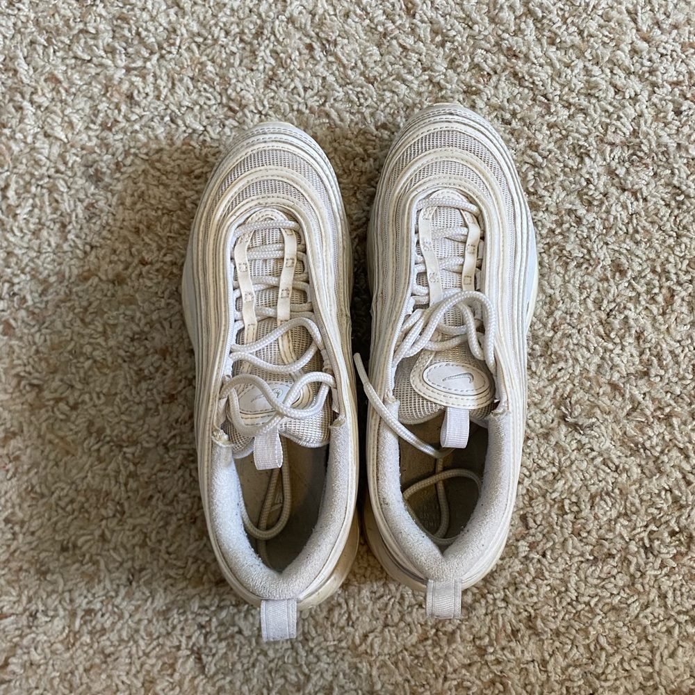 White Nike Air Max 97’s